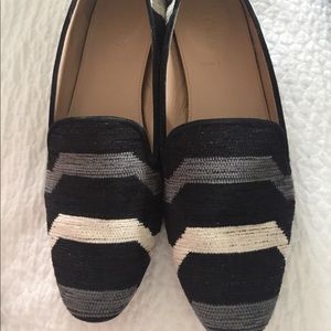 J Crew Darby Fabric Loafers